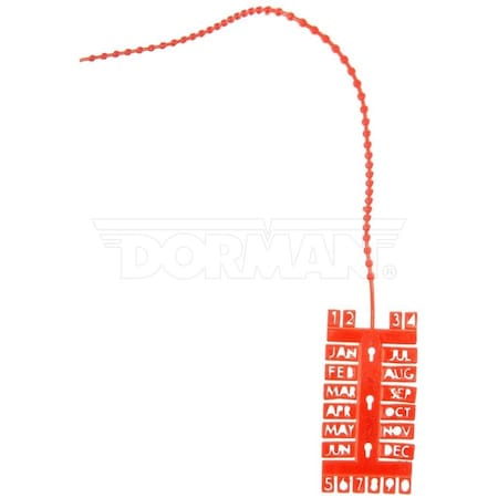 Motormite MAINTENANCE TAGS 13600